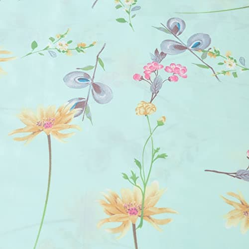 JSD King Size Beige Leaves Printed Microfiber Sheet Set