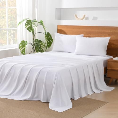 Queen Size Linen Comforter Set - Summer Soft Bed in a Bag
