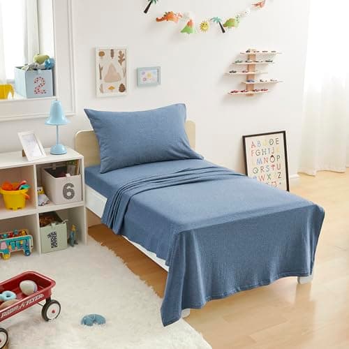 Amazon Basics Full Size Oatmeal 4-Piece Bed Sheet Set