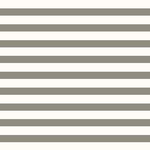 JELLYMONI 100% Natural Cotton Queen Pillowcases, 2 Pack White & Khaki Stripes