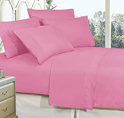 1800 Thread Count Premier Hotel-Quality Soft Bed Sheets, Full White