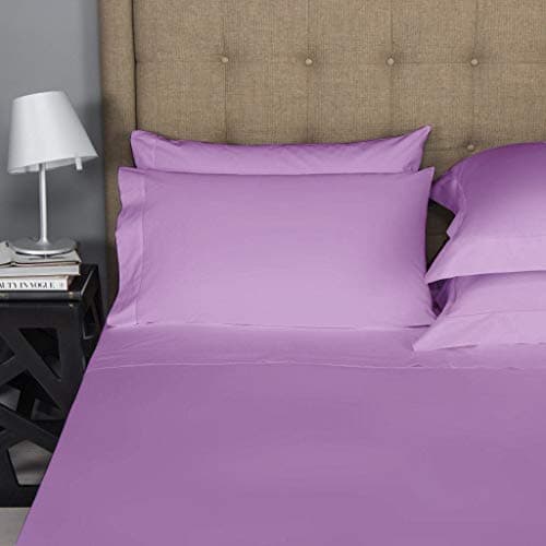 600 Thread Count 100% Cotton King Size Navy Blue Sheet Set Long Staple Soft Fits 12" Deep Mattress