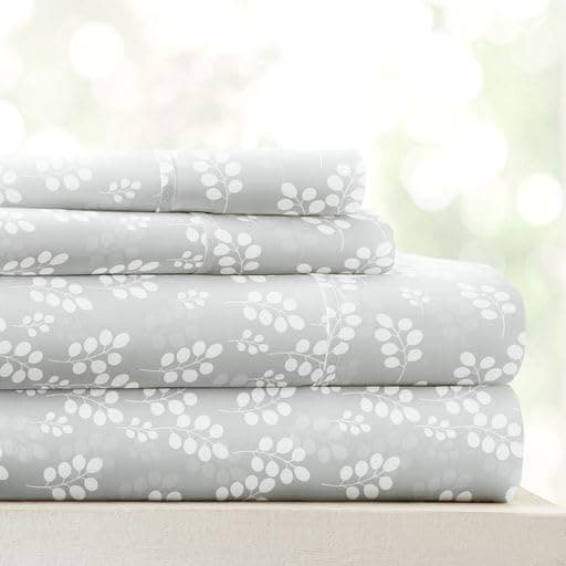 Linen Market Aqua Vine Full Bedding Sheet Set - Ultra-Soft & Cooling for Better Sleep - Deep Pocket 16" Mattress OEKO-TEX Certified  
Linen Market 4 Piece Full Size Bedding Sheet Set - Aqua Vine Ultra-Soft & Cooling Sheets - Sleep Better with Deep Po
