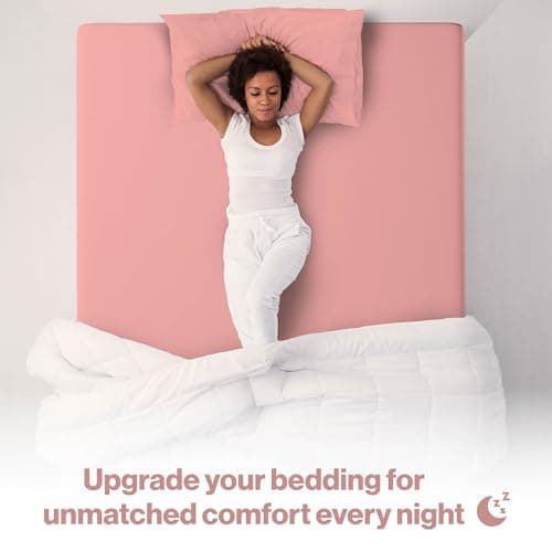 Superity Linen Fitted Sheet - 100% Cotton California King - Soft & Comfortable 200 Thread Count