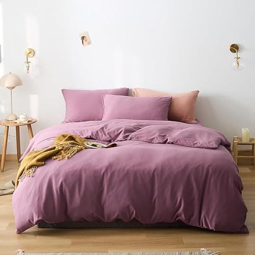 White Pure White Bedding Comforter Set Queen Size Ultra Soft Breathable Solid Blanket for Women Men Adults