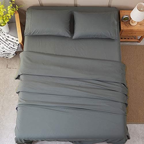 SONORO KATE Queen Bed Sheet Set - Super Soft Egyptian Microfiber, 1800 Thread Count, Wrinkle Resistant