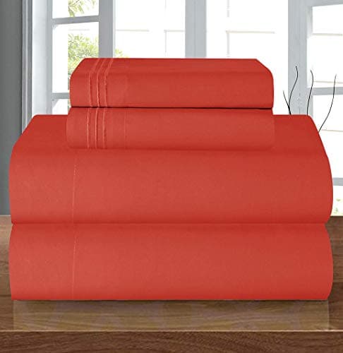 Luxury 1500 Thread Count Queen Sheet Set, Wrinkle Resistant, Turquoise