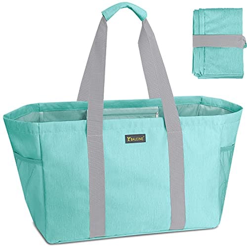 Baleine Stripe Soft 9 Gallon Foldable Tote Bag