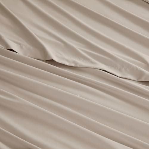 Hearth & Harbor Extra Deep 24" Pocket King Sheets - Microfiber - White
