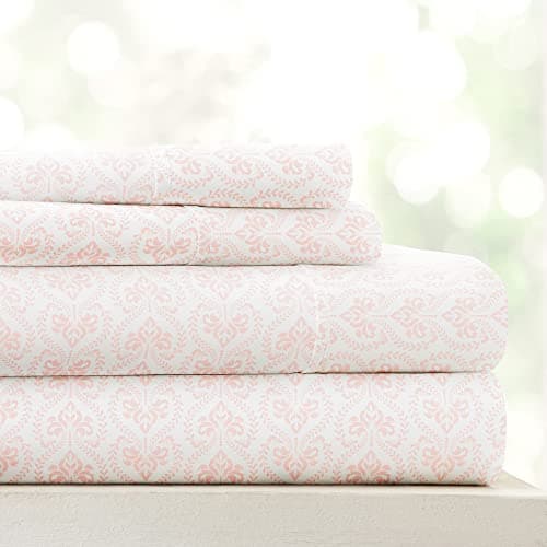 Ultra-Soft & Cooling Bed Sheets - Jade Arrows Design - Full Size - Deep Pocket Fits 16 Mattress