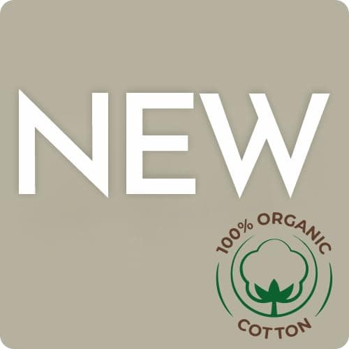 California Design Den 100% Organic Cotton Deep Pocket Sheets - Ivory