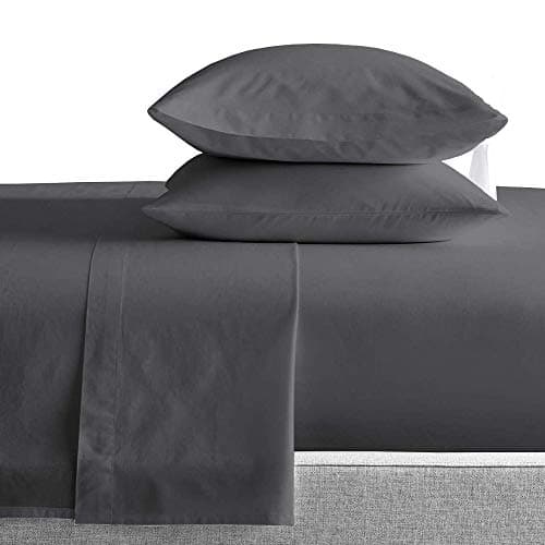 Luxury 100% Egyptian Cotton Queen Pillowcase, White Stripe (800TC)