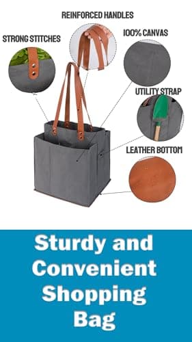 Reusable Heavy Duty Tote Bags for Bulk Shopping