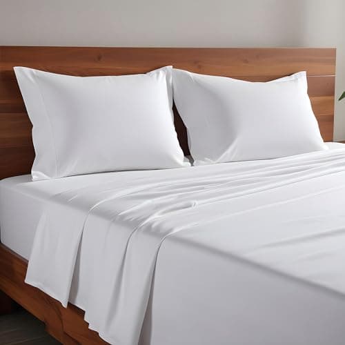 Hotel Luxury Grey Deep Pocket Microfiber Sheet Set, Shrinkage and Fade Resistant, Lightweight & Breathable