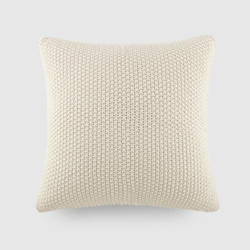 Linen Market Mustard Framed Stripe Cotton Decor Throw Pillow