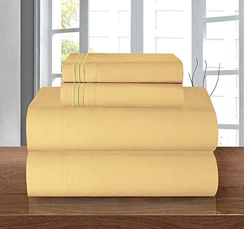Luxury 1500 Thread Count Queen Sheet Set, Wrinkle Resistant, Turquoise