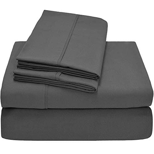 100% Pure Egyptian Cotton 800 Thread Count Sateen Weave Bed Sheets - Full Size, Chocolate