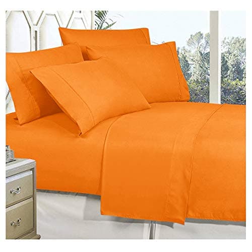 Premier Quality 1800 Thread Count, Wrinkle-Resistant 2-Piece Pillowcases, Standard Size - Lime