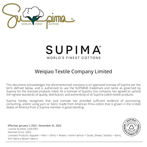100% Supima Cotton 600 Thread Count Queen Pillowcase Set of 2, Luxury Hotel Pillow Cases