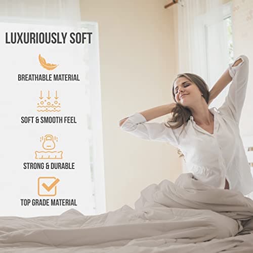 Luxury Hotel Quality Cooling Queen Size Sheet Set