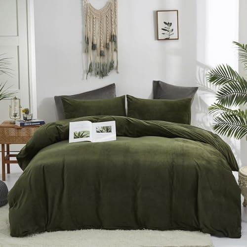 White Pure White Bedding Comforter Set Queen Size Ultra Soft Breathable Solid Blanket for Women Men Adults