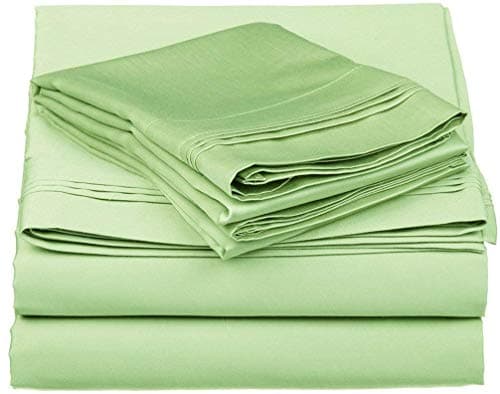 100% Pure Egyptian Cotton 800 Thread Count Sateen Weave Bed Sheets - Full Size, Chocolate