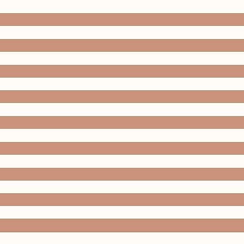 JELLYMONI 100% Natural Cotton Queen Pillowcases, 2 Pack White & Khaki Stripes