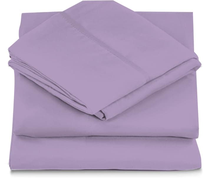 6 Piece Full Size Sheets Set - Including 4 Pillowcases - Deep Pockets - Breathable and Soft - Gray - Wrinkle Free - Machine Washable