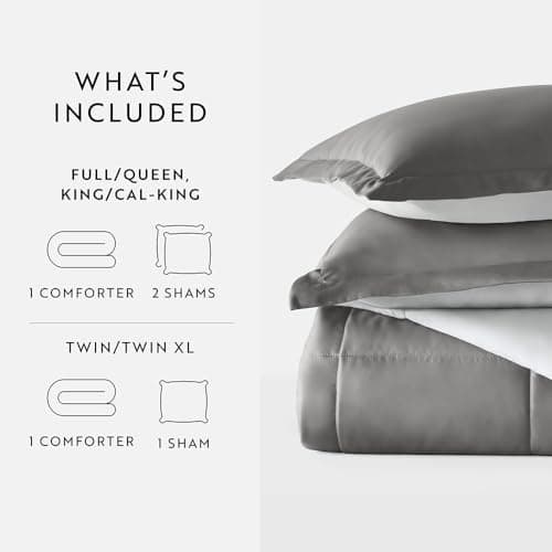 3-Piece Reversible Down Alternative Comforter Set