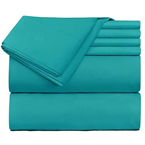 Hearth & Harbor Extra Deep 24" Pocket King Sheets - Microfiber - White