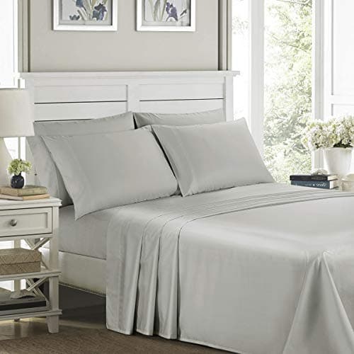 100% Supima Cotton 600 Thread Count Queen Pillowcase Set of 2, Luxury Hotel Pillow Cases