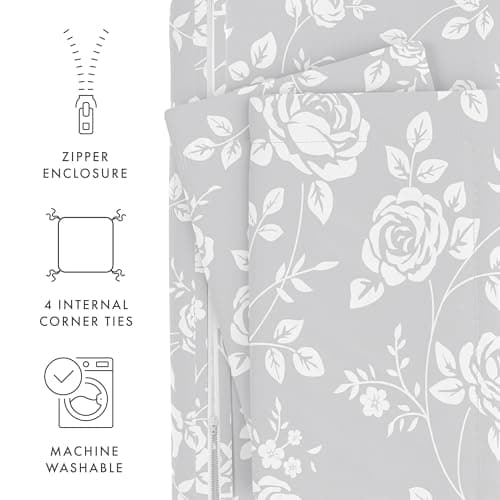 King Size Linen Duvet Cover Set with 2 Pillow Shams for a Dreamy Bedroom