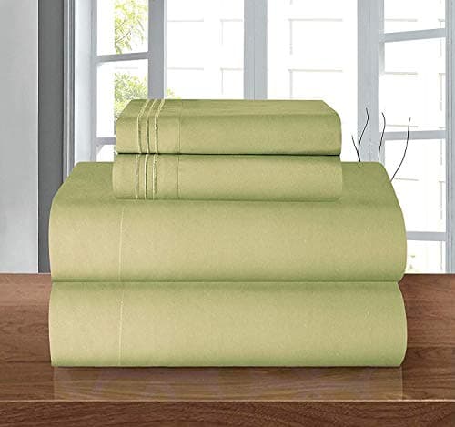 Luxury 1500 Thread Count Queen Sheet Set, Wrinkle Resistant, Turquoise
