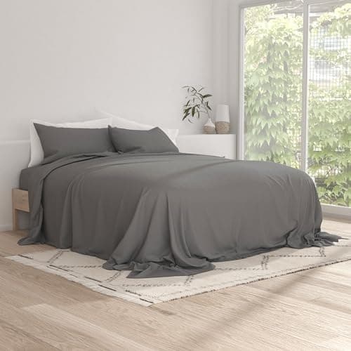 Essential Ultra Soft Linen Sheet Set 4-Piece Microfiber Bedding