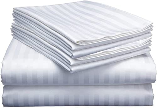 Queen Size 100% Egyptian Cotton Sheet Set - Deep Pockets - Royal Blue