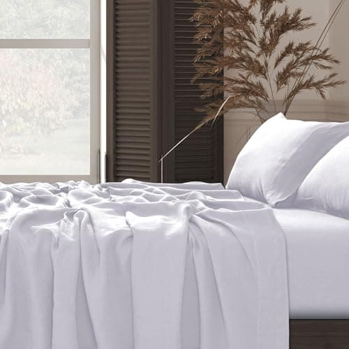 French Linen 2-Piece Bed Pillowcase Set, Earth Oak, Standard - Envelope Closure, European Flax Certified