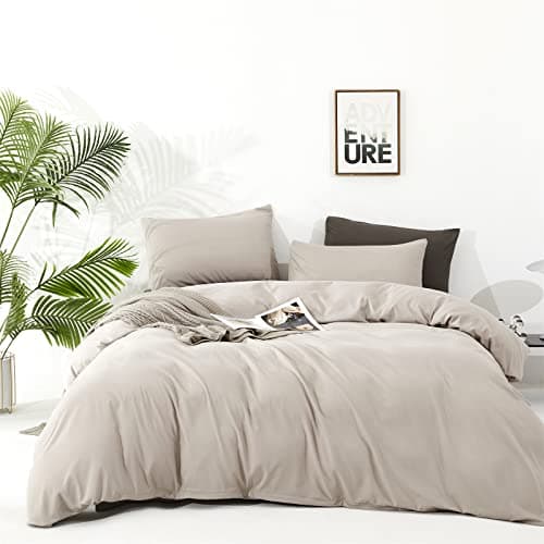 White Pure White Bedding Comforter Set Queen Size Ultra Soft Breathable Solid Blanket for Women Men Adults