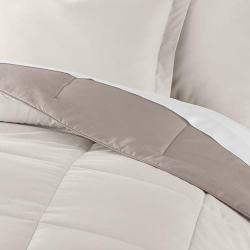 Linen Market Reversible Twin/Twin XL Comforter Set - Soft & Lightweight Down Alternative