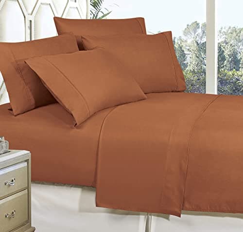 1800 Thread Count Premier Hotel-Quality Soft Bed Sheets, Full White
