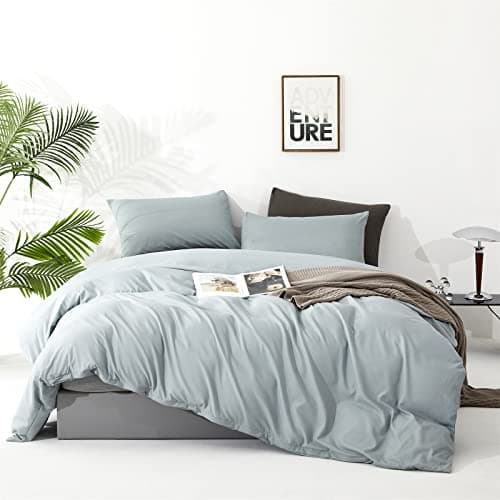 White Pure White Bedding Comforter Set Queen Size Ultra Soft Breathable Solid Blanket for Women Men Adults