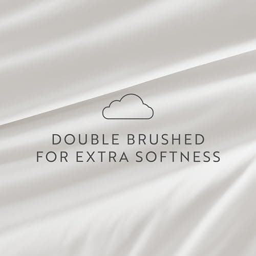 Ultra Comfortable Linen Market Queen Sheet Set - Oeko-TEX Certified, Deep Pocket, White