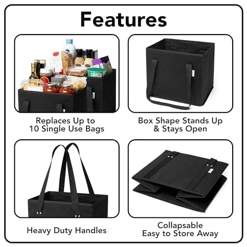 Eco-Friendly Reusable Grocery Shopping Bags