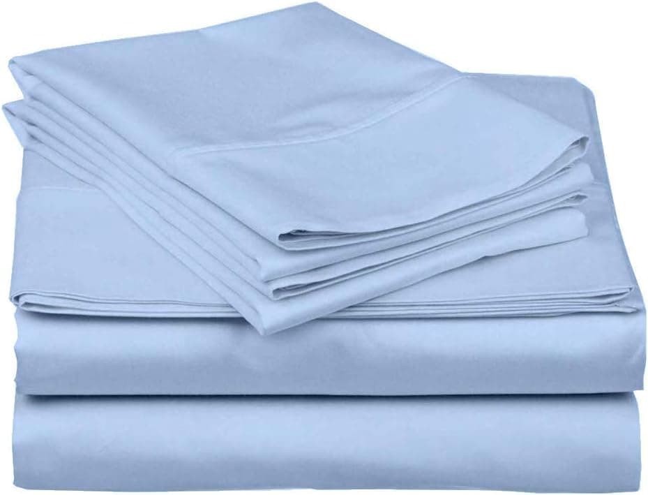 True Luxury Egyptian Cotton King Size Sheets 1000 Thread Count Silver Grey