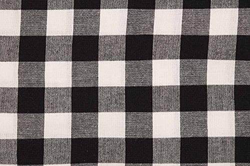 Vintage Check Black King Duvet Cover, Modern Farmhouse Bedding