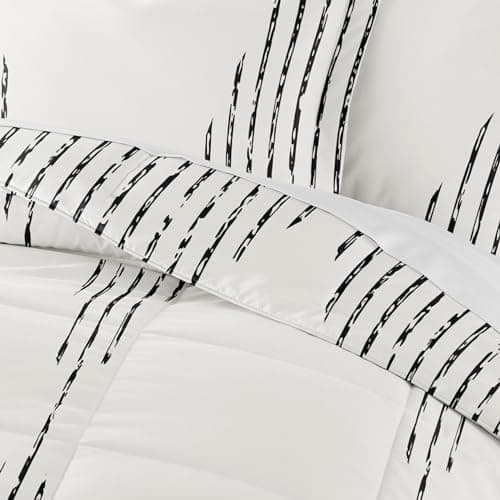 Linen Market Reversible Twin/Twin XL Comforter Set - Soft & Lightweight Down Alternative