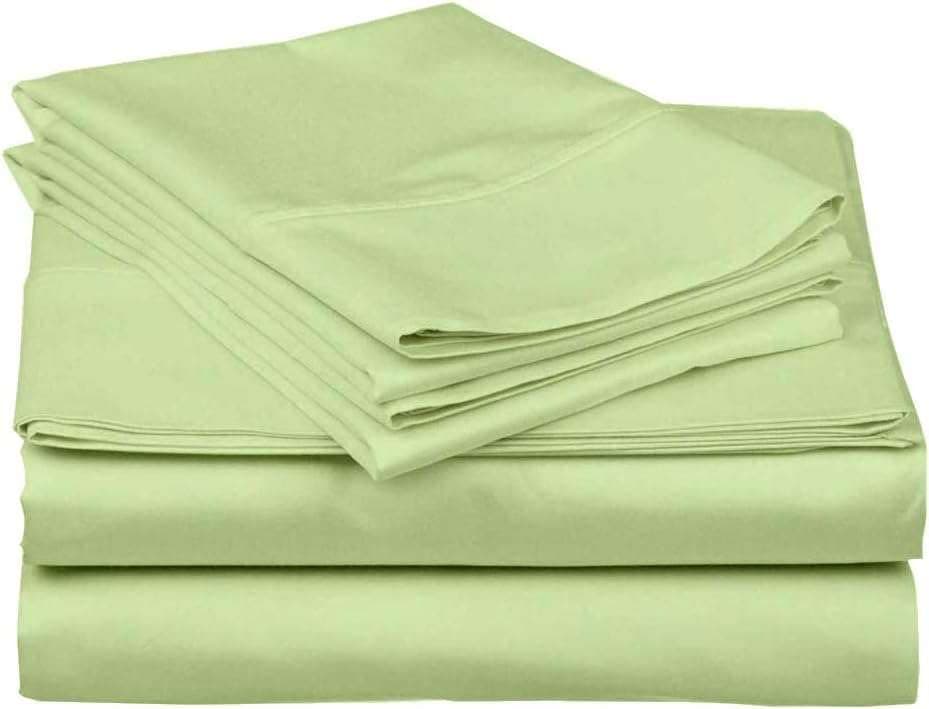 100% Egyptian Cotton 16inch Deep Pocket Queen Sheet Set, White