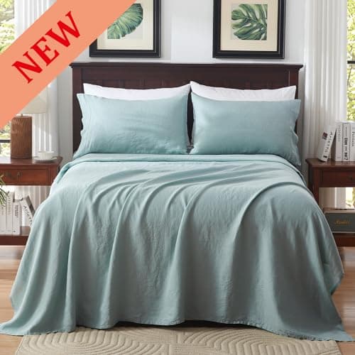 100% French Natural Linen Flax Bedding 4pc Set (full size)