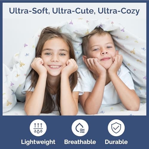 CGK Linens Kids Princess 4 Piece Sheet Set - Breathable, Deep Pockets - Easy Fit - Machine Washable