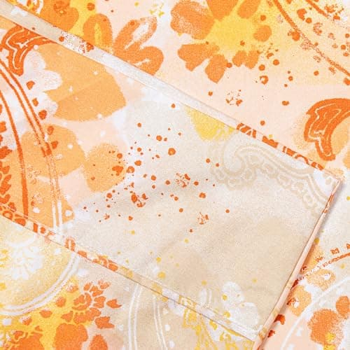 Pointehaven King Bed Sheet Set - 4 Pieces Microfiber Bedding (King Daisy)