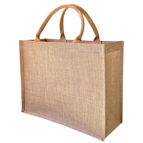 15 Pcs Jute Burlap Tote Bags for Travel & Weddings